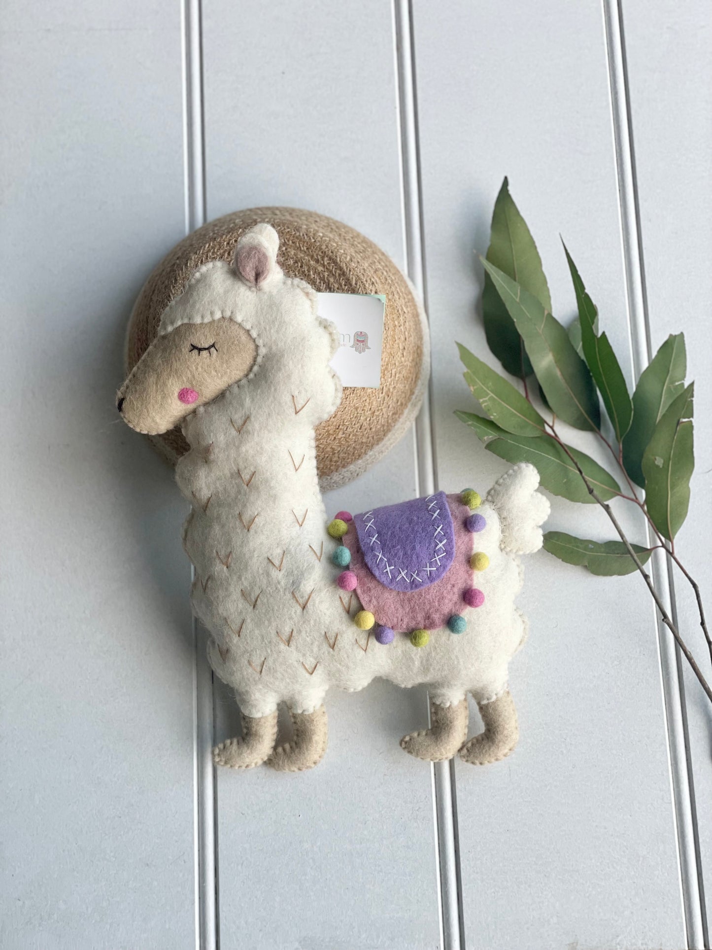 Lhama Cushion - Pink