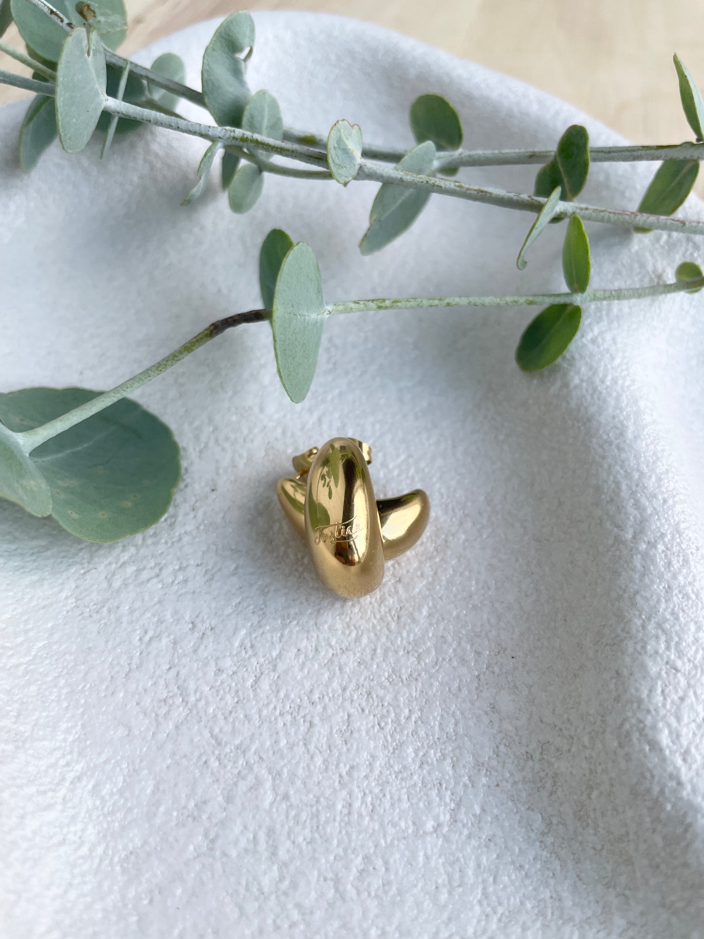 Love & Justice Half Hoop Earrings