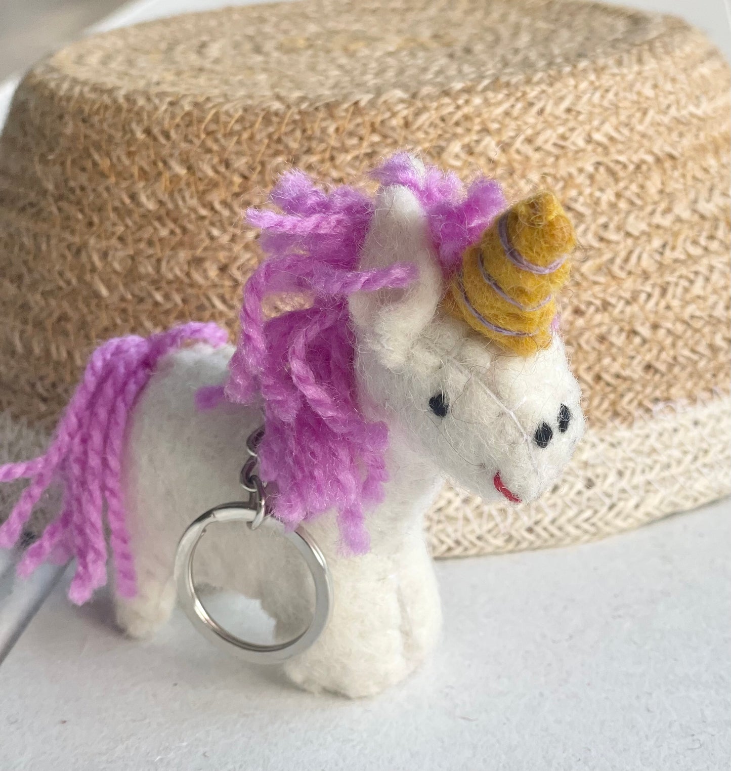 Unicorn Keyring