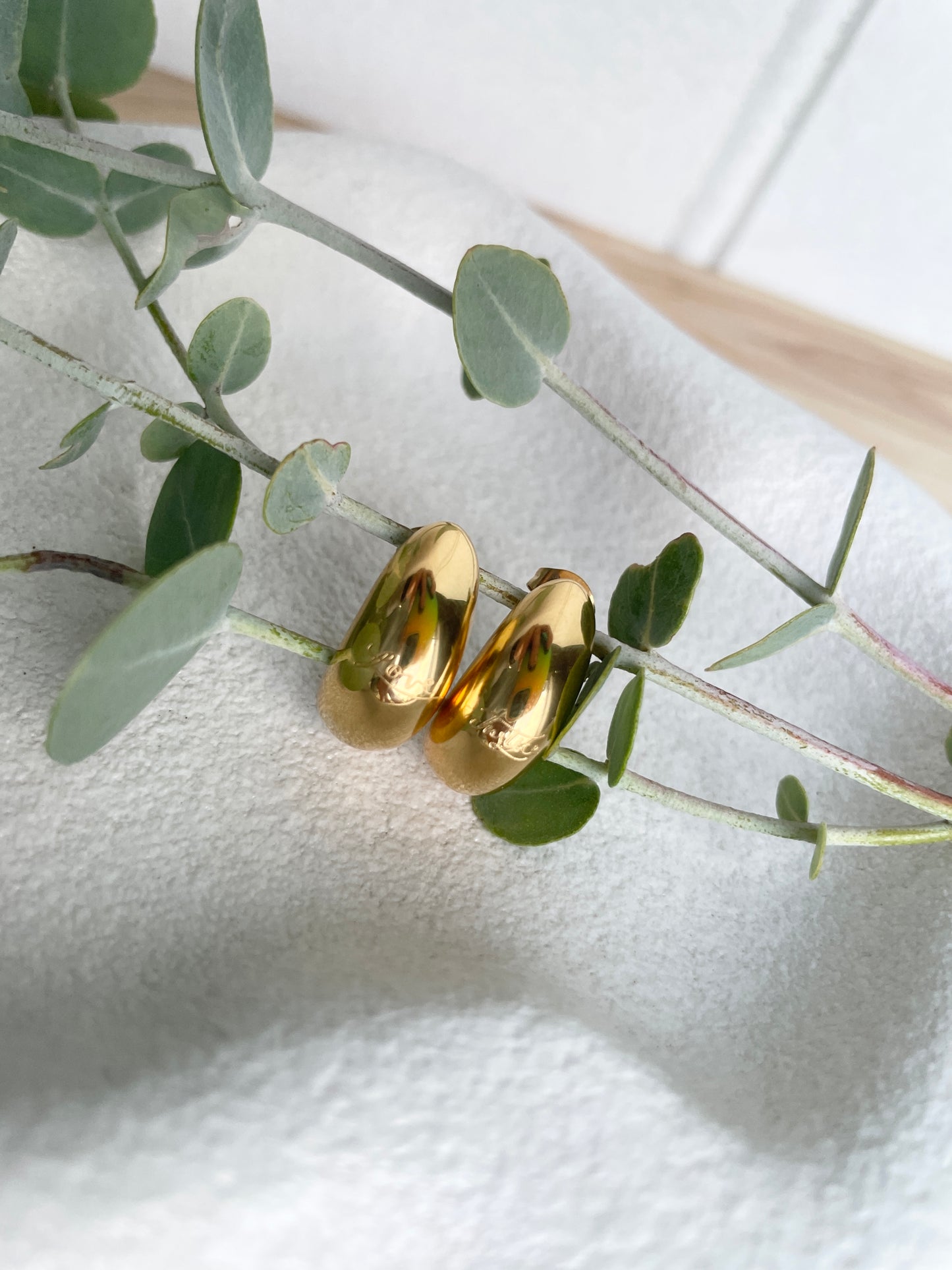 Love & Justice Half Hoop Earrings