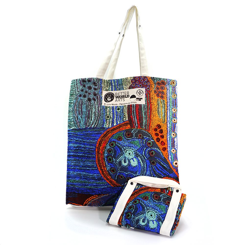 Cotton Foldable Bag - Julie Woods