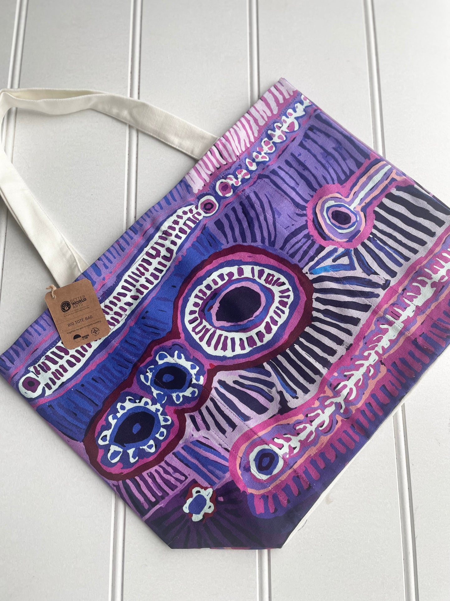 Big Tote Bag - Murdie Nampijinpa Morris