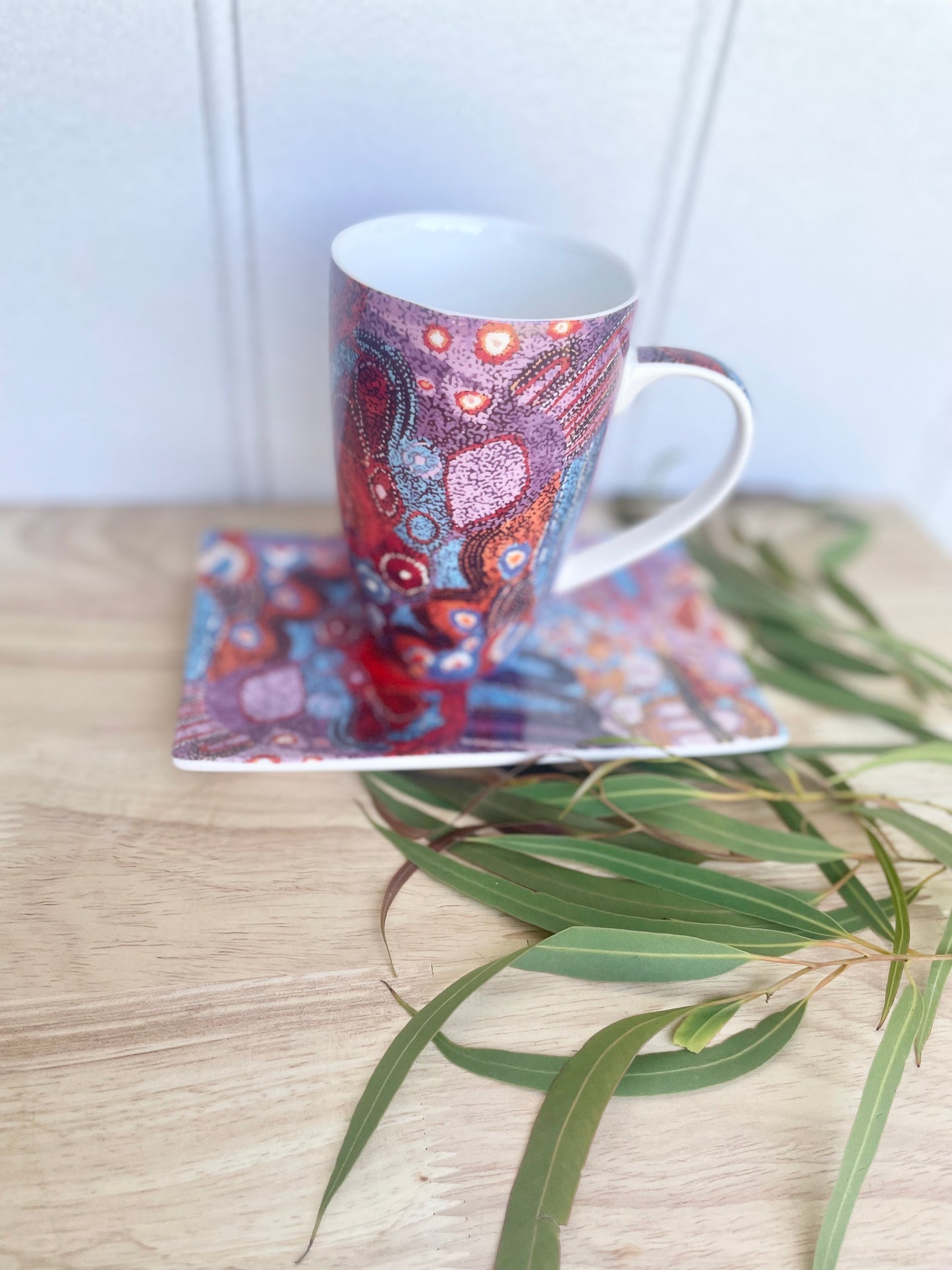 Indigneous Mug and Plate Set - Andrea Adamson