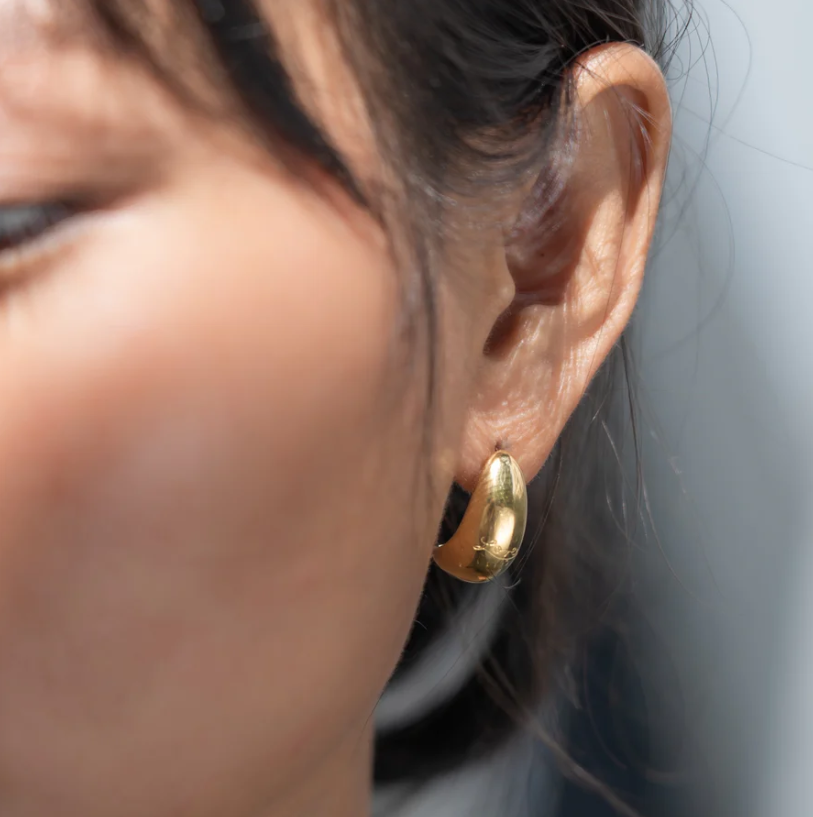 Love & Justice Half Hoop Earrings