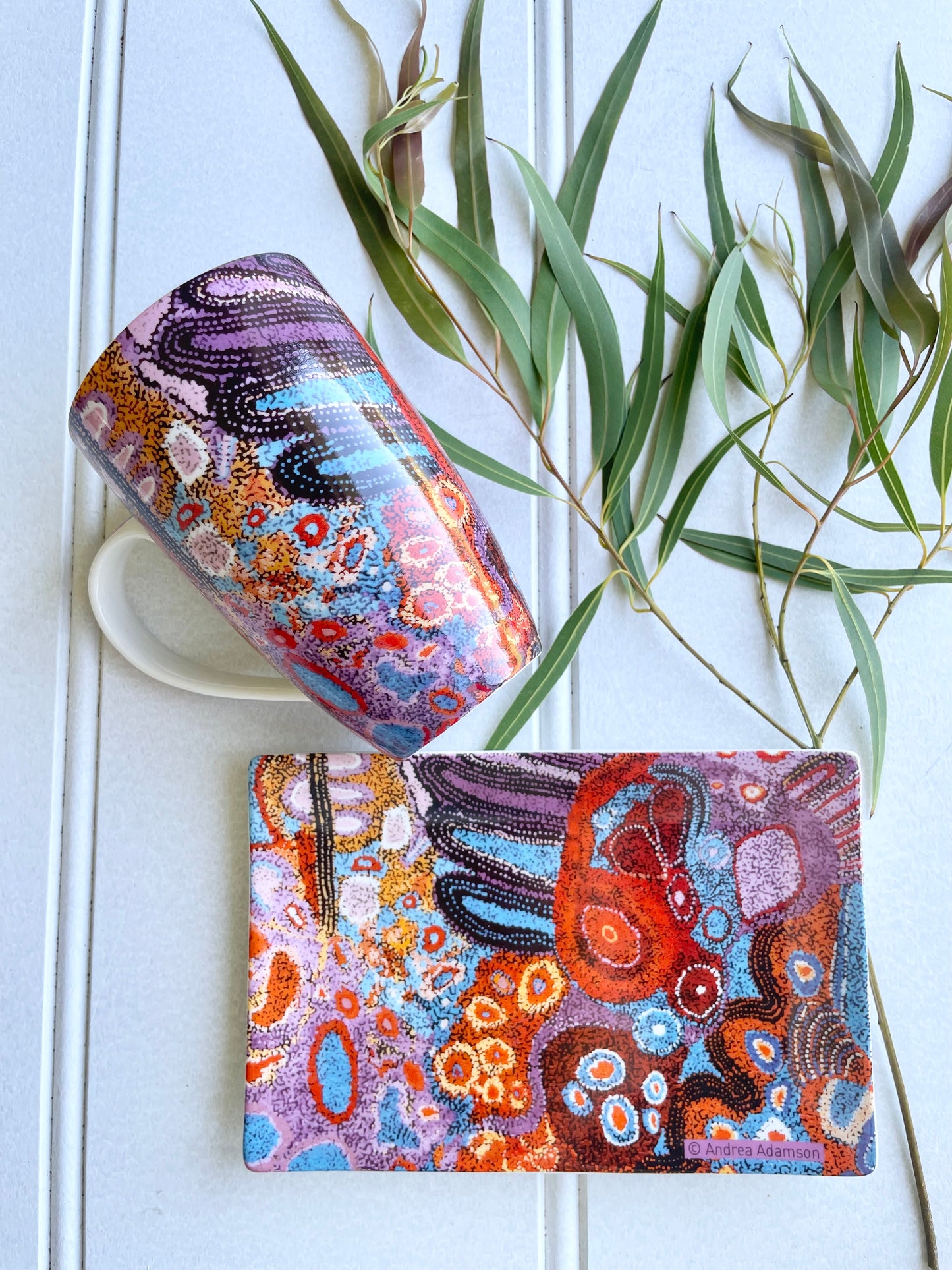 Bone China Mug - Andrea Mimpitja Adamson