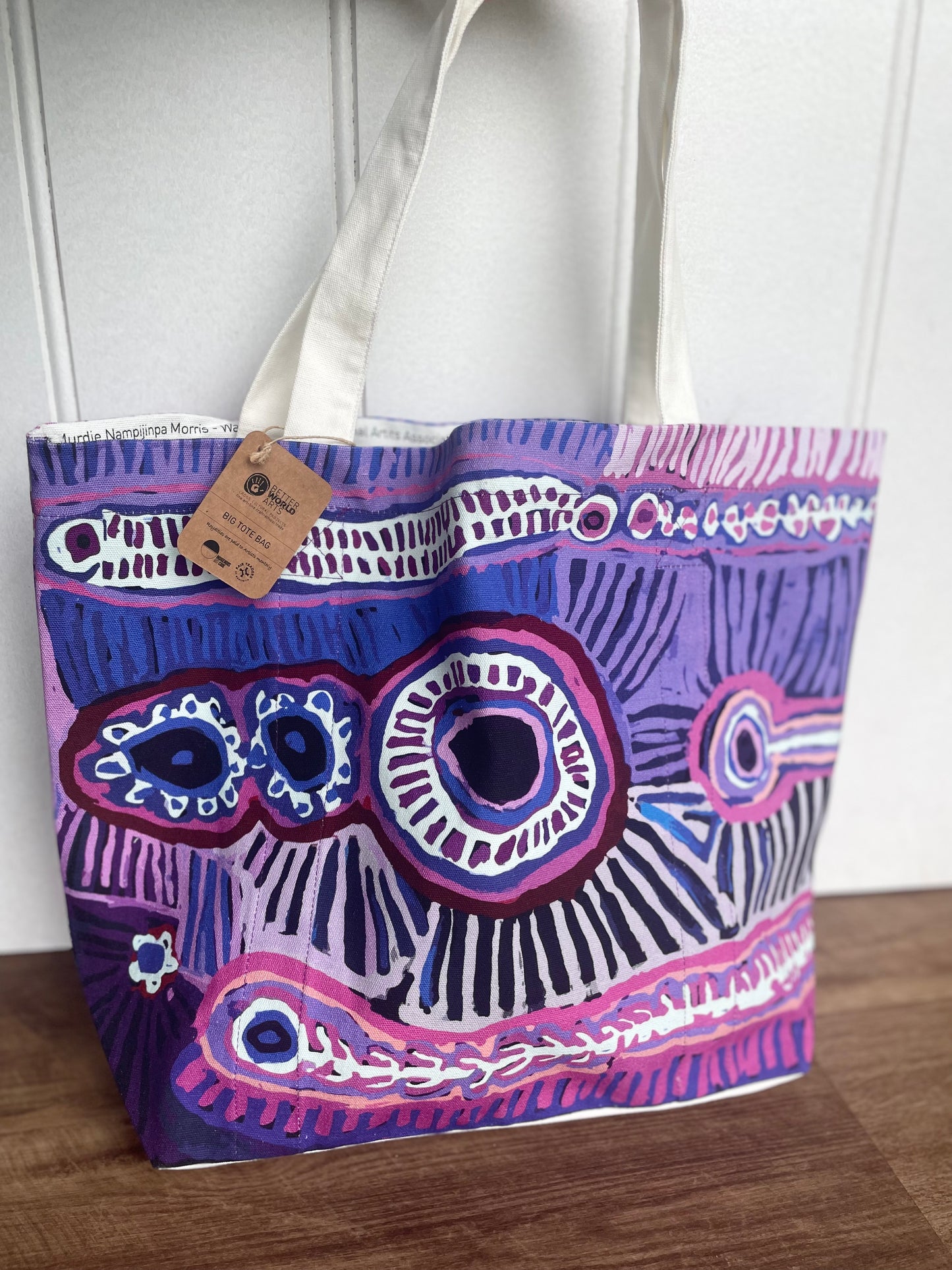 Big Tote Bag - Murdie Nampijinpa Morris