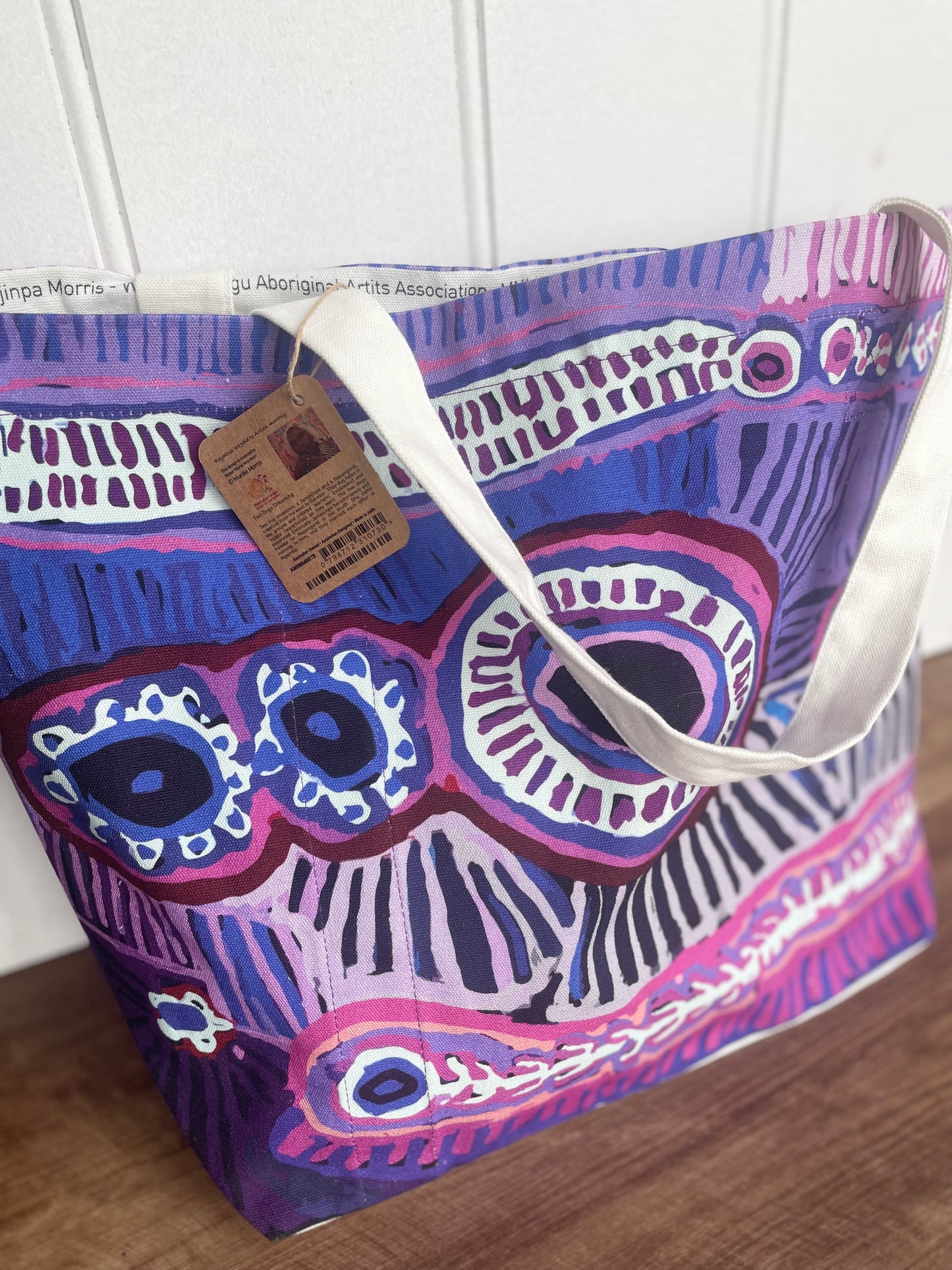 Big Tote Bag - Murdie Nampijinpa Morris