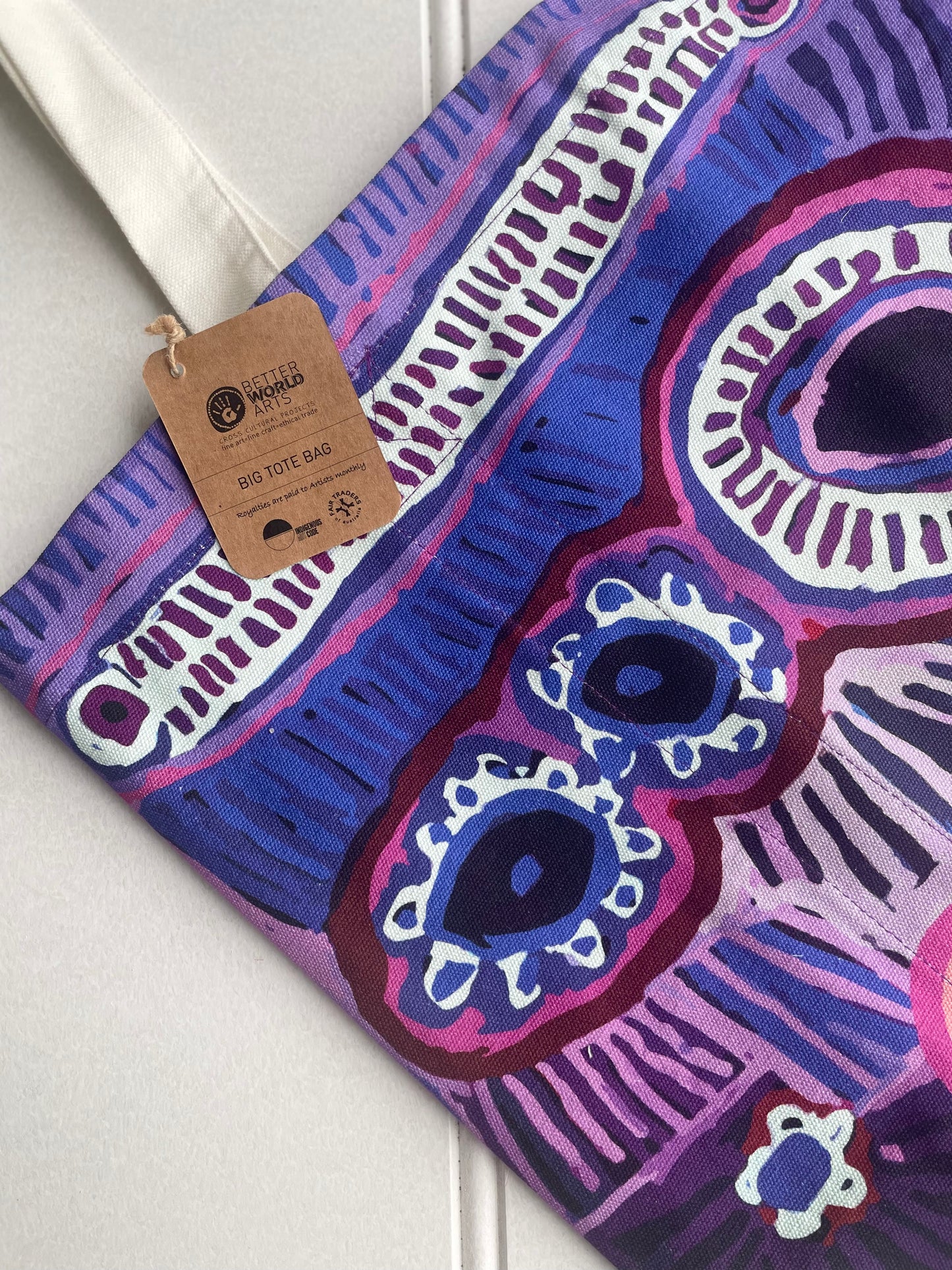 Big Tote Bag - Murdie Nampijinpa Morris