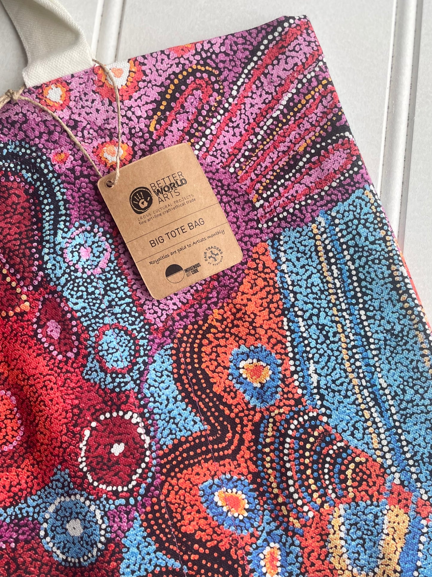 Big Tote Bag - Andrea Mimpitja Adamson