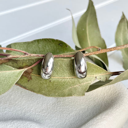 Love & Justice Half Hoop Earrings
