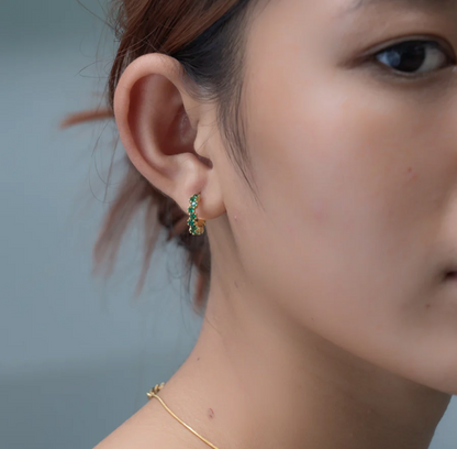 Radicle Hoop Earrings